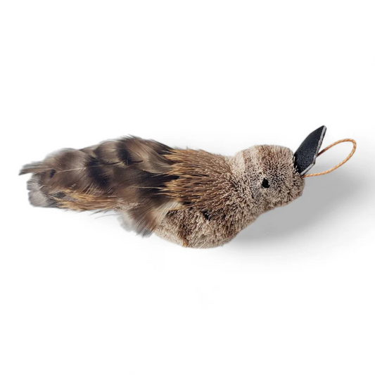 Premium Wallace Wren Realistisches Katzenspielzeug – Handgefertigt
