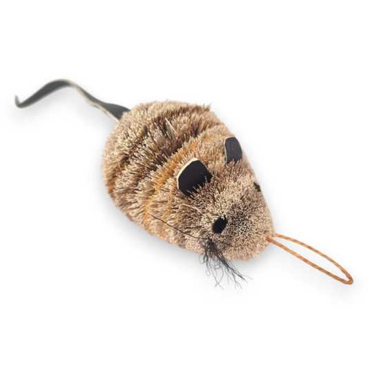 Premium Melvin Mouse Realistisches Katzenspielzeug – Handgefertigt